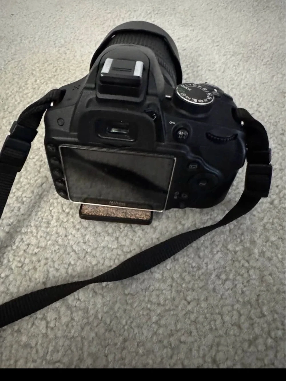Nikon Black Camera Messenger Bag with Front Pockets